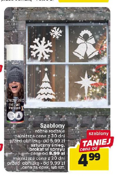 Brokatowy spray dekoracyjny promocja