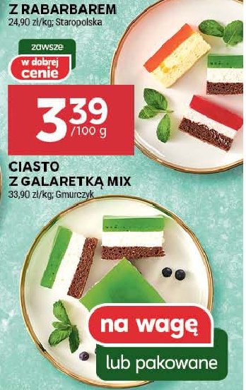 Ciasto z galaretką mix GMURCZYK promocja