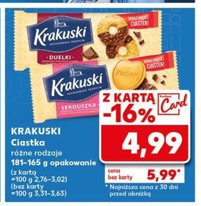 Ciastka Krakuski duelki Krakuski bahlsen promocja