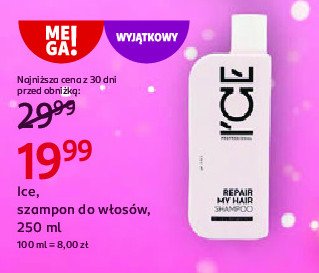 Szampon do włosów repair my hair Natura siberica ice promocja w Rossmann