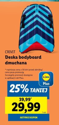 Deska bodyboard Crivit promocja
