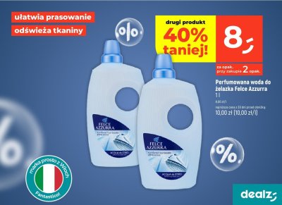Perfumowana woda do żelazka Felce Azzurra promocja w Dealz