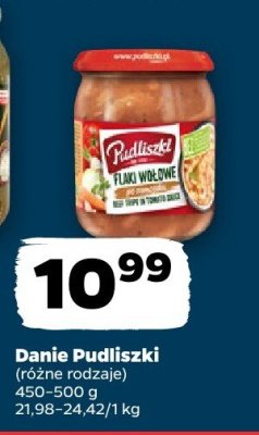 Danie Pudliszki różne rodzaje promocja w Netto