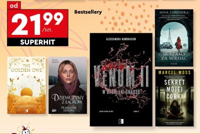Bestsellery - różne tytuły promocja w Biedronka