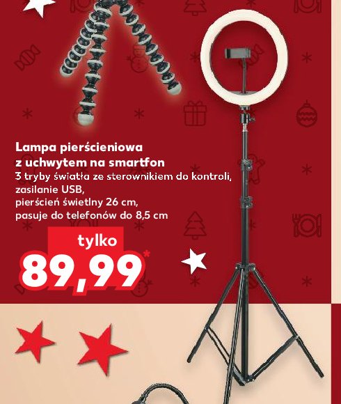 Lampa pier艣cieniowa 50 cm statyw 210 cm Tracer promocja