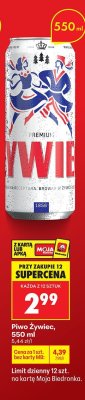 Piwo Żywiec, 550 ml promocja w Biedronka