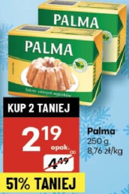 Palma margaryna promocja w Delikatesy Centrum