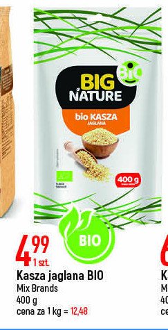 Kasza jaglana bio Big nature promocja