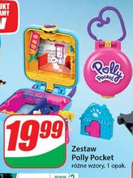 Zestaw do zabawy Polly pocket promocja