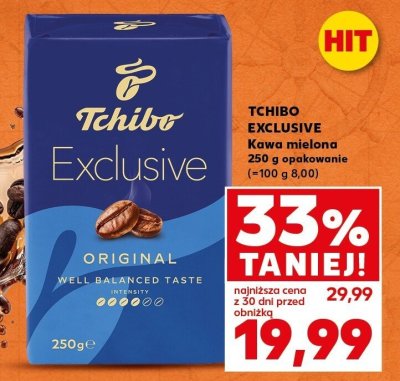 Kawa mielona Tchibo Exclusive 250 g promocja w Kaufland