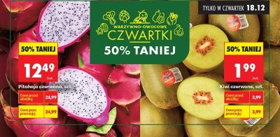 Pitahaja czerwona promocja w Biedronka