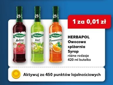 Syrop malina Herbapol promocja w Kaufland