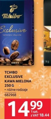 Kawa TCHIBO EXCLUSIVE mielona 250 g promocja w Selgros