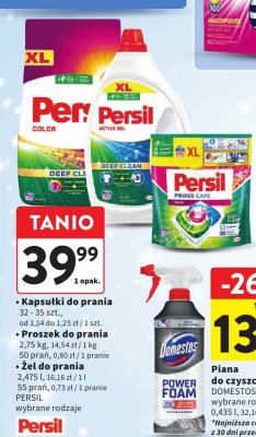 Piana do czyszczenia Domestos Power Foam promocja w Intermarche