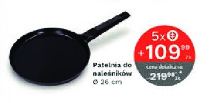 Patelnia do naleśników nero 26 cm promocja w Stokrotka