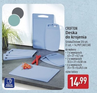 Deska do krojenia 25 x 15 cm Crofton promocja