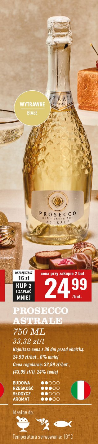 Wino Astrale prosecco promocja w Biedronka