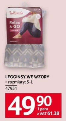 Legginsy we wzory promocja w Selgros