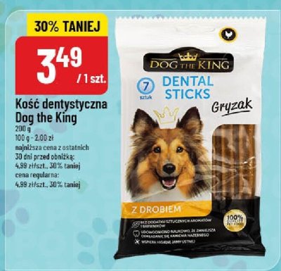Kość dentystyczna Dog the King promocja w POLOmarket