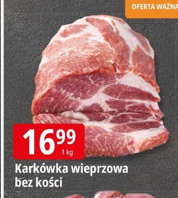 Karkówka wieprzowa bez kości promocja w Leclerc