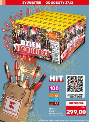 Wyrzutnia DZIEŃ NIEPODLEGŁOŚCI promocja w Kaufland