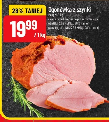 Ogonówka z szynki promocja w POLOmarket