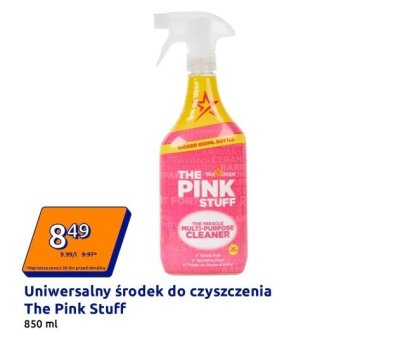 Uniwersalny środek do czyszczenia The Pink Stuff promocja w Action