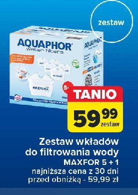 Wkład filtrujący b25 maxfor Aquaphor promocja