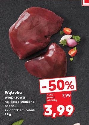 Wątróbka wieprzowa promocja