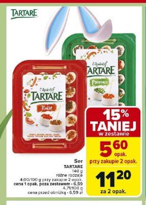 Aperifrais italiano Tartare promocja