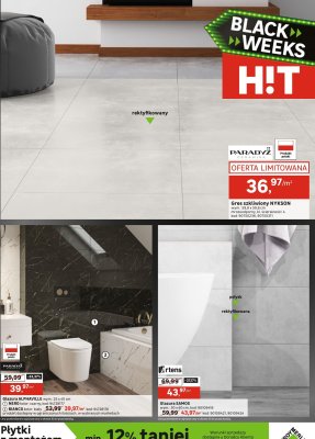 Glazura ALPHAVILLE BIANCO biały 25 x 40 cm promocja w Leroy Merlin