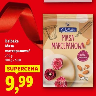Masa marcepanowa promocja w Lidl