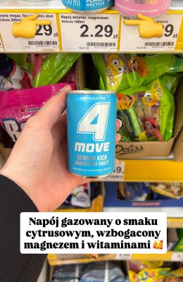 Napój witamininowy magnesium  promocja w Dino