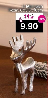Mini jeleń 6 x 3.8 x 10 cm promocja w Woolworth