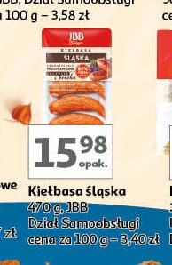 Kiełbasa ślaska Jbb bałdyga promocja