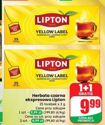 Herbata promocja w Dino