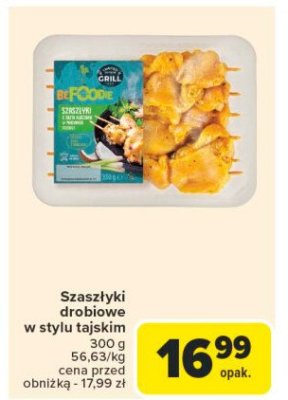 Szaszłyki drobiowe w stylu tajskim Be foodie promocja