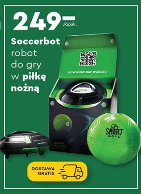 Soccerbot robot do gry w piłkę nożną promocja w Biedronka