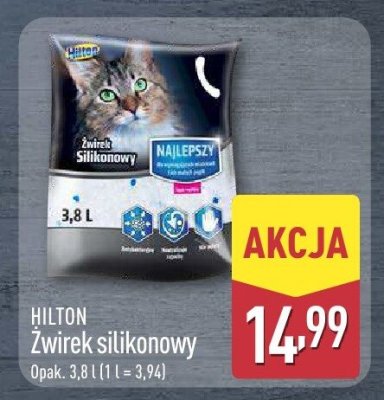 Żwirek silikonowy dla kota Alpet promocja w Aldi