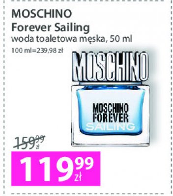 Woda toaletowa Moschino forever sailing promocja