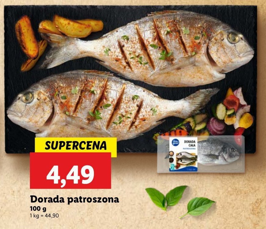 Dorada patroszona promocja