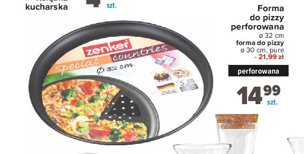 Forma do pizzy 30 cm Zenker fackelmann promocja