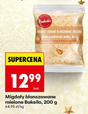 Migdały blanszowane mielone, 200 g promocja w Biedronka
