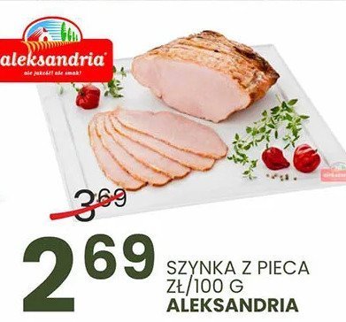 Szynka z pieca Aleksandra promocja w Wafelek