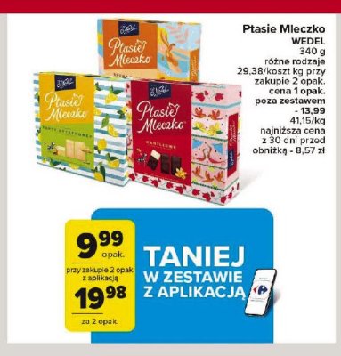 Czekoladki słony karmel E. wedel ptasie mleczko promocja