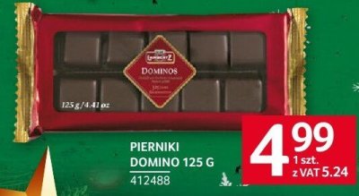 Pierniki Domino 125 g promocja w Selgros