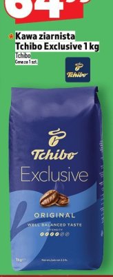 Kawa ziarnista Tchibo Exclusive 1 kg promocja w TOPAZ