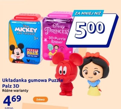 Układanka gumowa Puzzle Palz 3D różne warianty promocja w Action