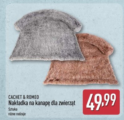 Nakładka na kanapę dla zwierząt CACHET & ROMEO promocja w Aldi