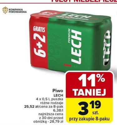 Piwo promocja w Carrefour Market